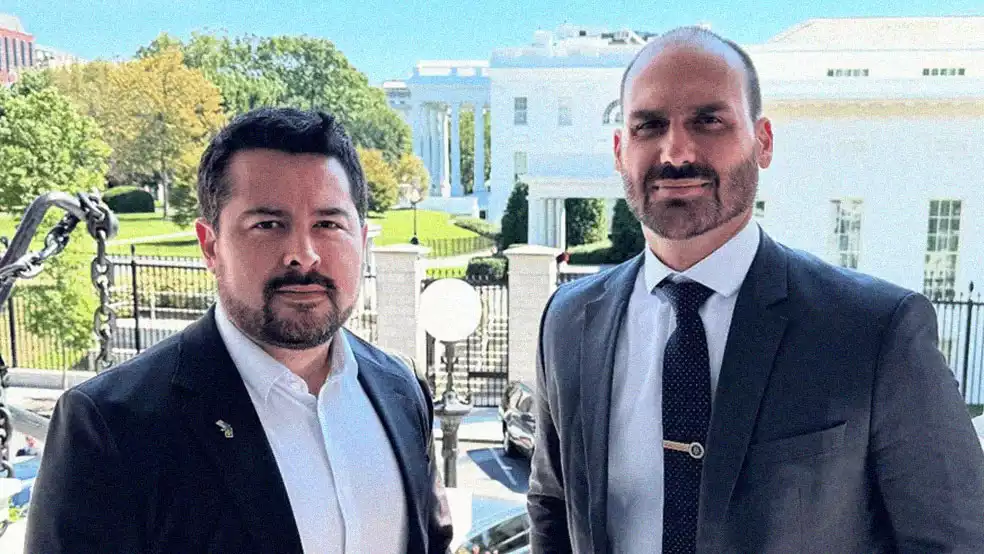 PGR denuncia Eduardo Bolsonaro e Paulo Figueiredo ao STF por coação em processos judiciais