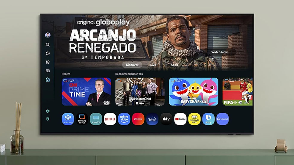 Review: Samsung Smart TV Crystal UHD 4K U8100F 2025 - Vale a pena comprar?