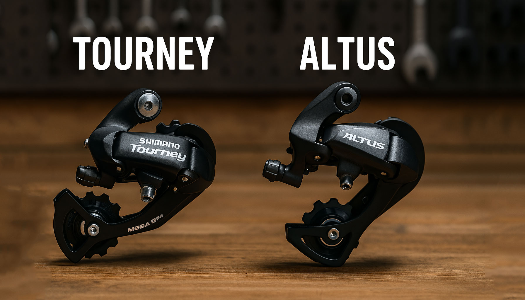Shimano Tourney vs Altus: Qual câmbio é melhor para iniciantes?